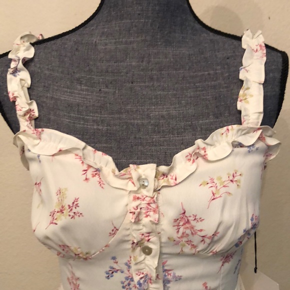 Floral button up dress - Picture 4 of 6